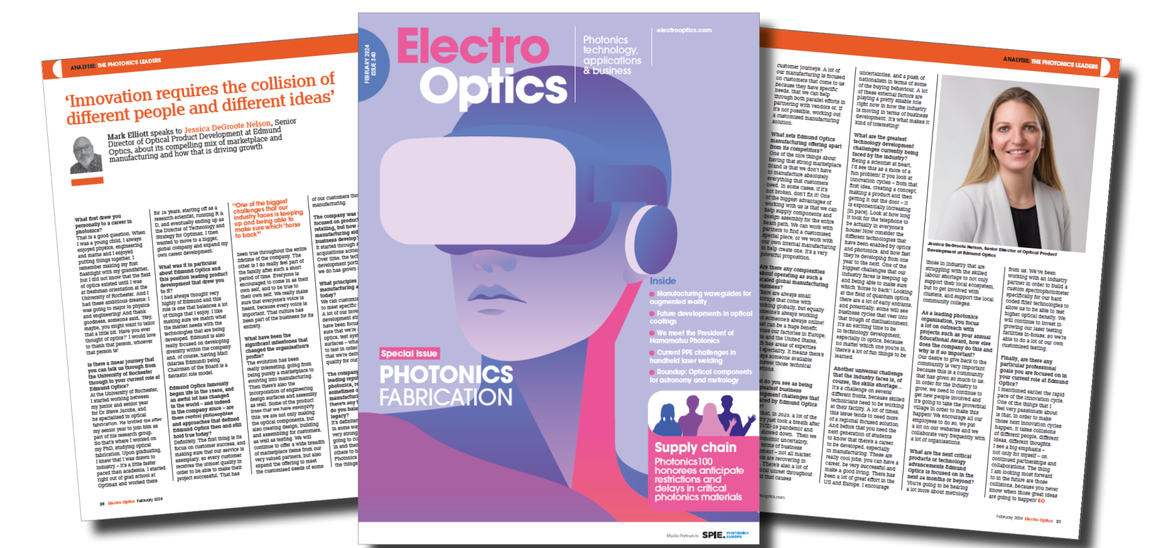 to the February edition of Electro Optics Electro Optics